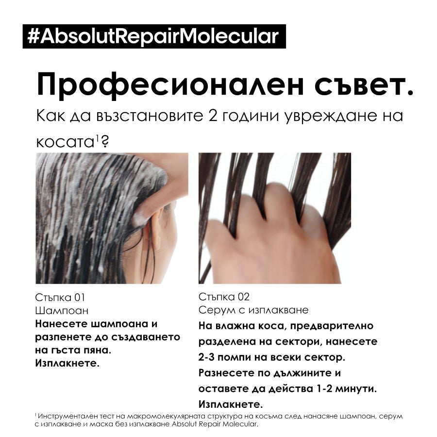 Шампоан Absolut Repair Molecular L'Oréal Professionnel