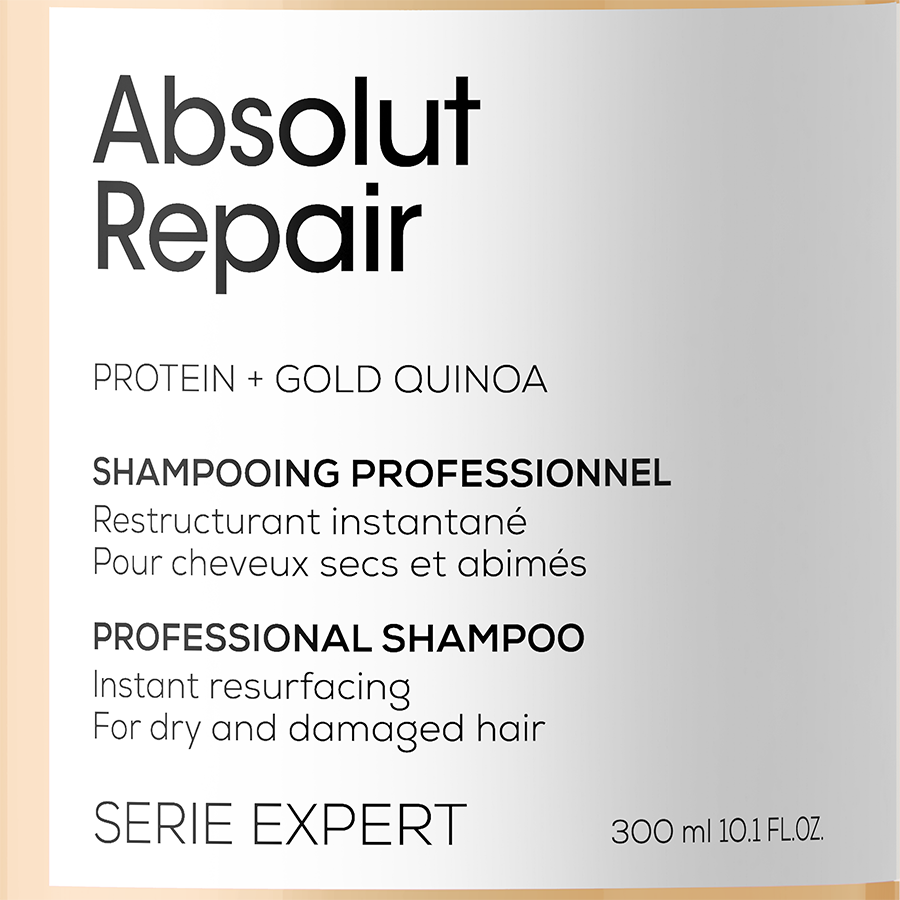 Шампоан за много изтощена коса, без утежняване L'Oréal Professionnel Serie Expert Absolut Repair Gold