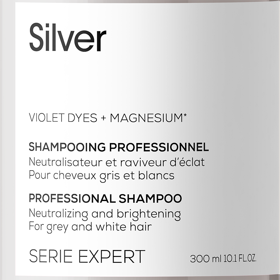 Неутрализиращ шампоан за сива и бяла коса L'Oréal Professionnel Serie Expert Silver