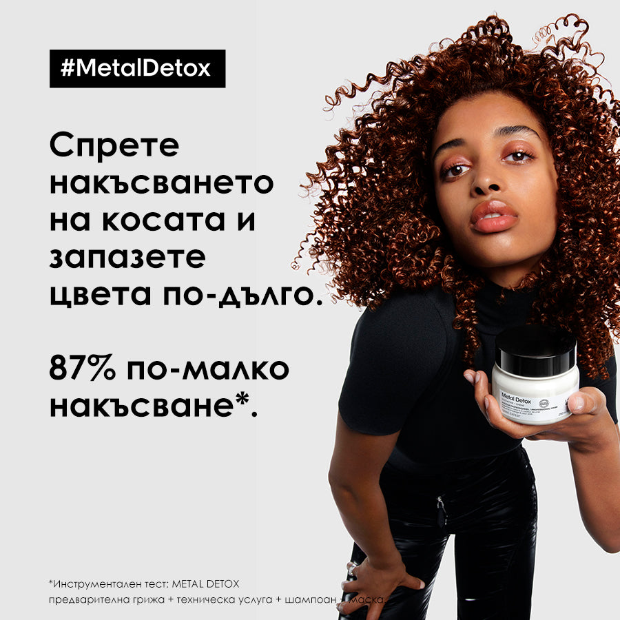 Маска против накъсване за всеки тип коса L'Oréal Professionnel Serie Expert Metal Detox
