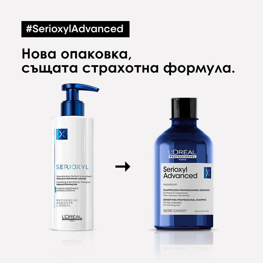 Почистващ и уплътняващ шампоан при изтъняваща коса L'Oréal Professionnel Serie Expert Scalp Advanced