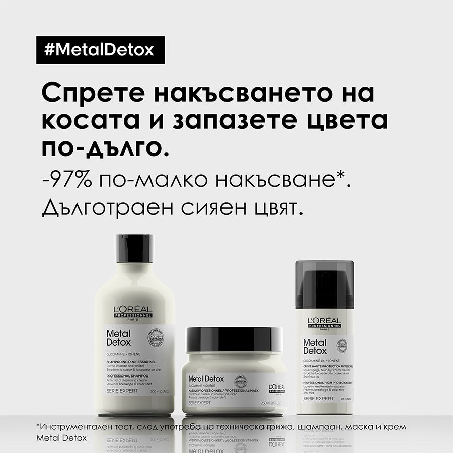 Концентриран крем за коса L'Oréal Professionnel Serie Expert Metal Detox