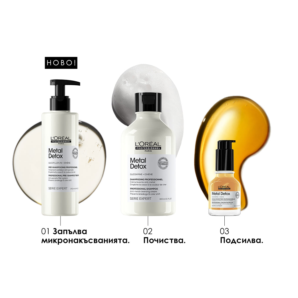 Пре-шампоан за третирана и увредена коса L'Oréal Professionnel Serie Expert Metal Detox