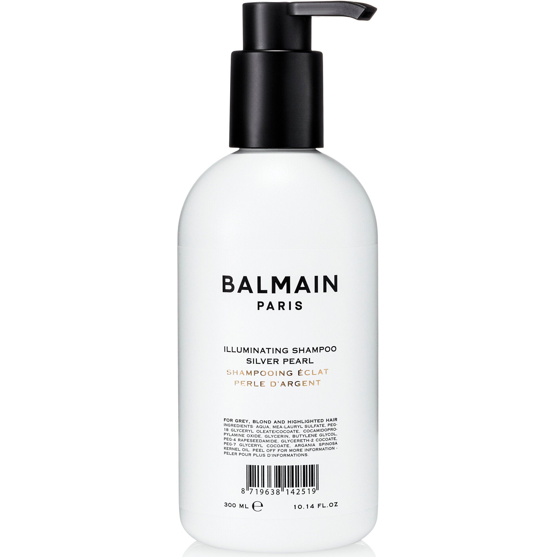 Шампоан Сива Перла за Руси Коси Balmain Illuminating Shampoo Silver Pearl 300ml