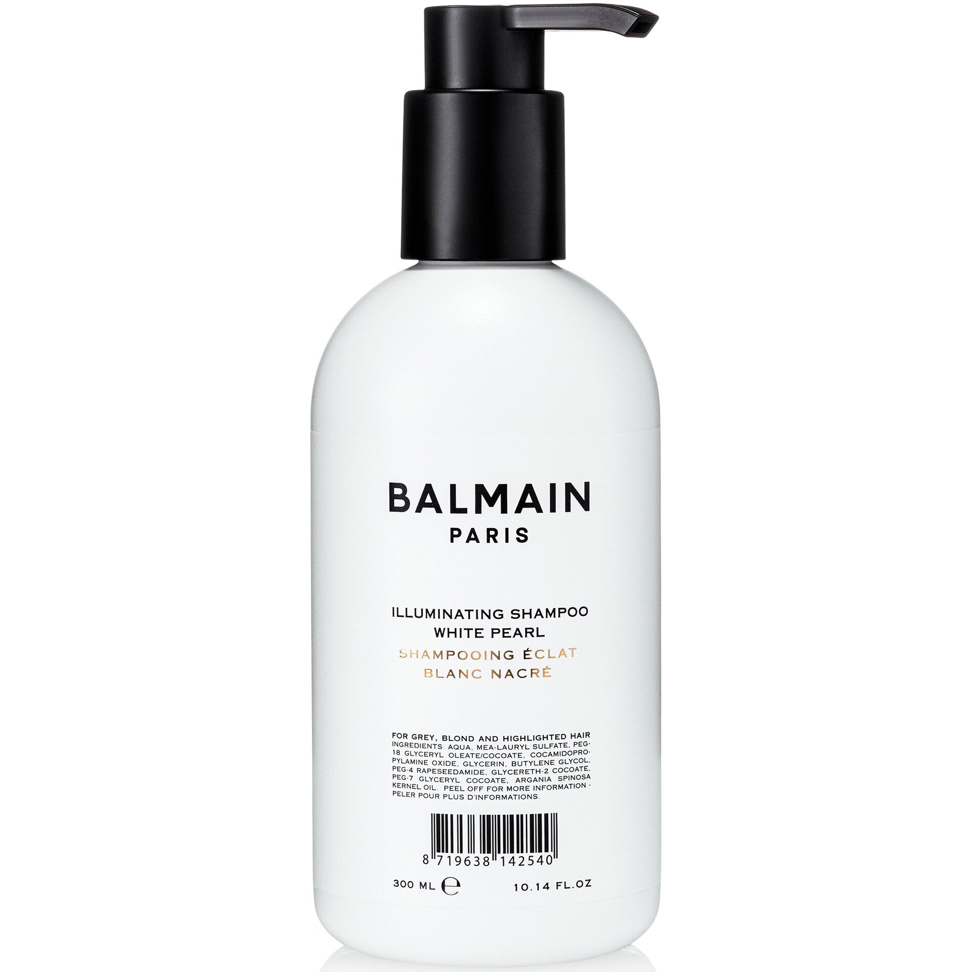 Шампоан Бяла Перла за Руси Коси Balmain Illuminating Shampoo White Pearl 300ml