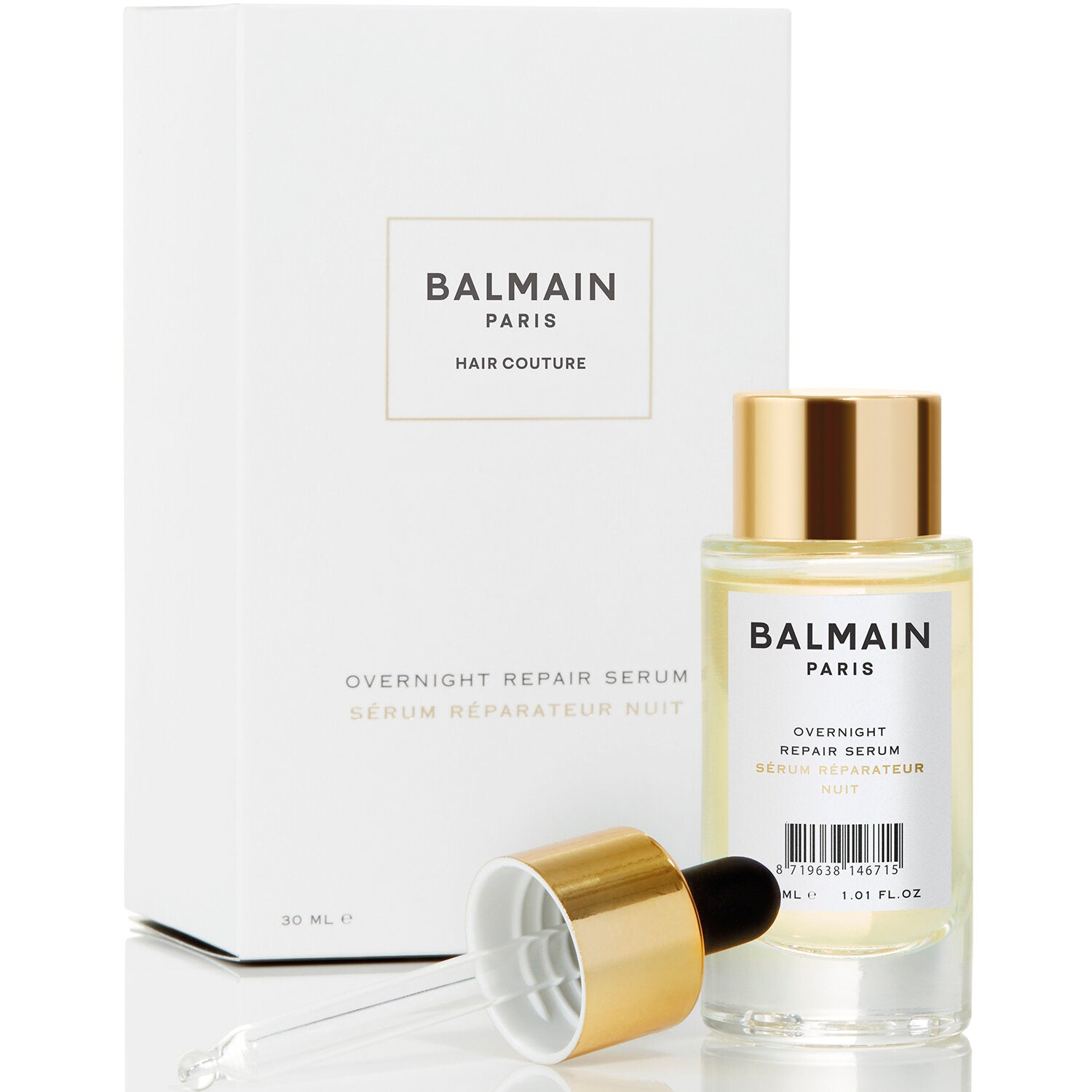Интензивен, нощен серум за Възстановяване на коса Balmain Overnight Repair Serum 30ml