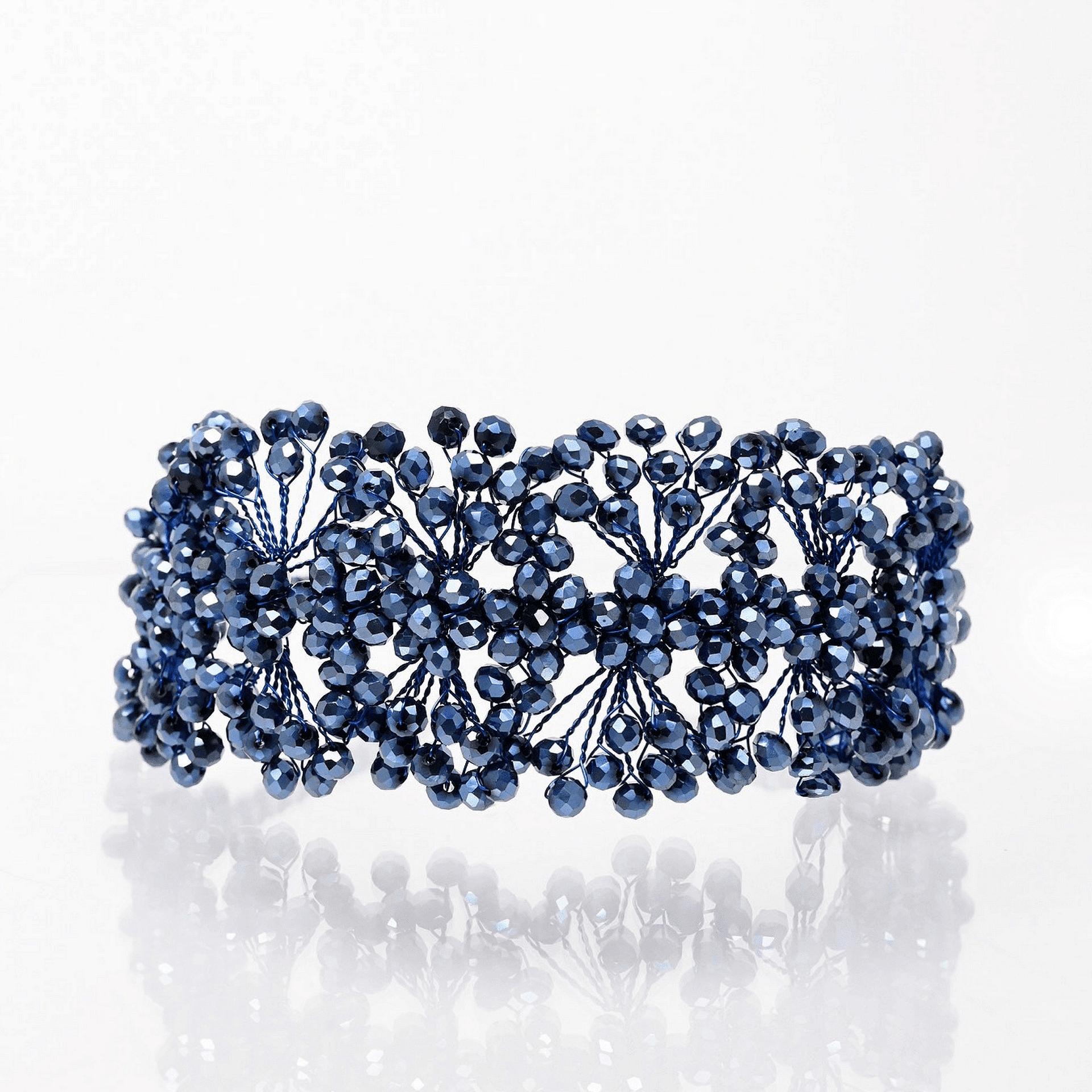 Диадема: Dark Blue Elegance