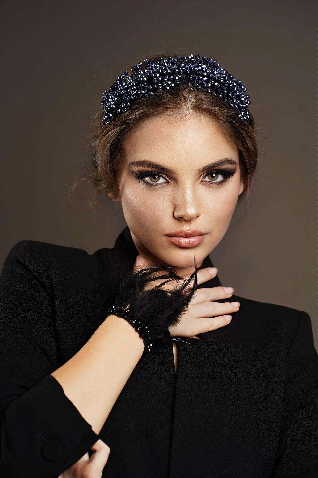 Диадема: Dark Blue Elegance