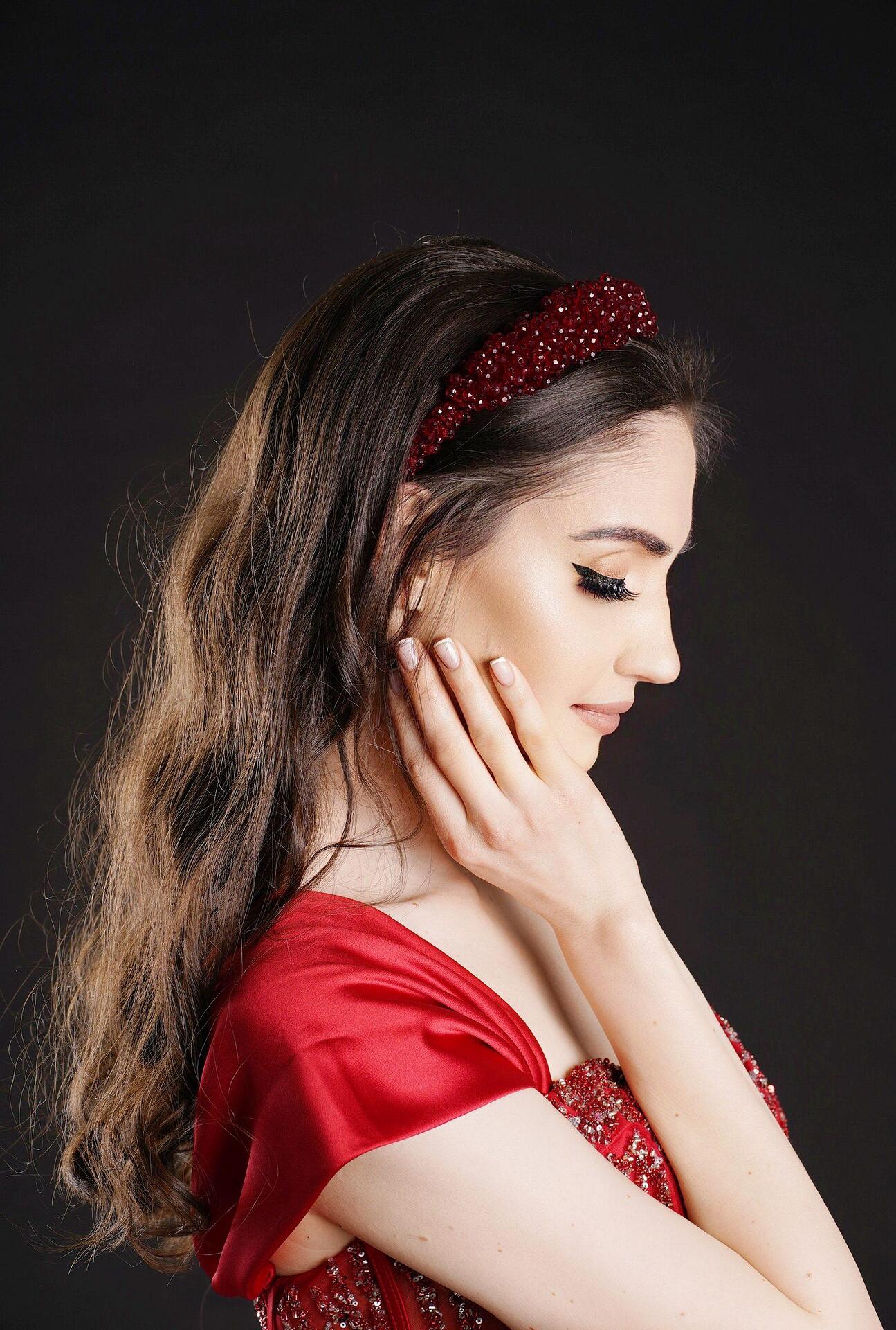 Диадема: Dark Red Crystals