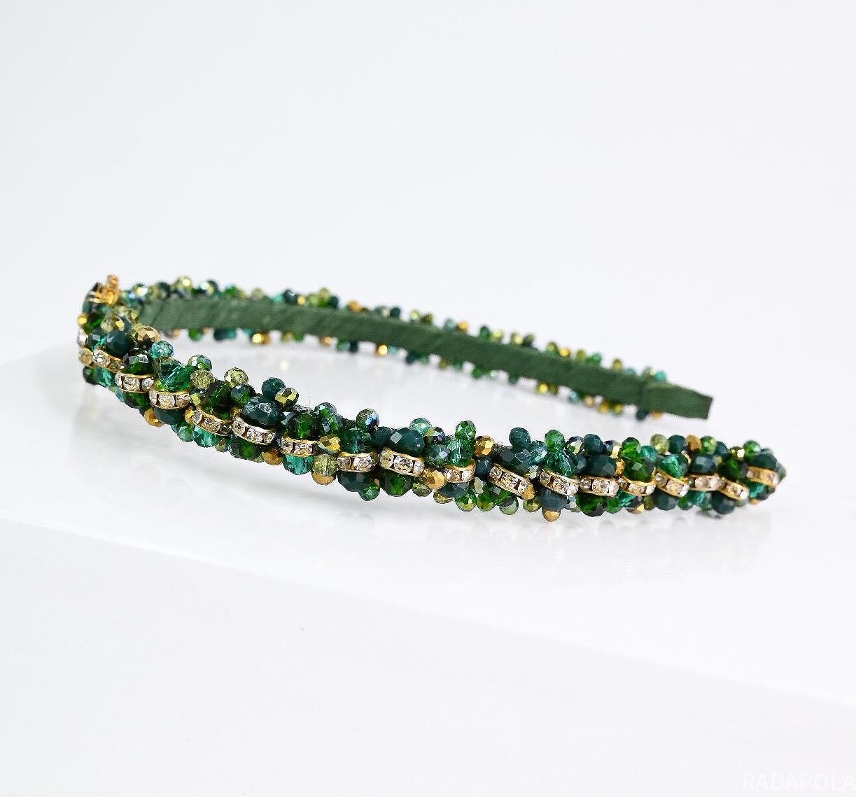 Диадема: Emerald & Gold