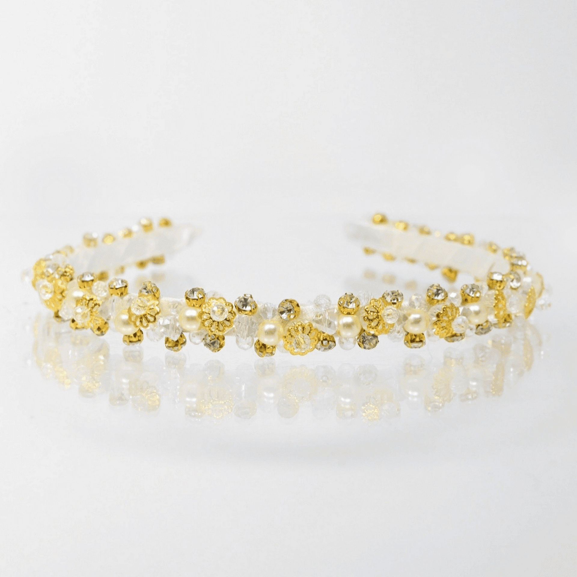 Диадема: Gold Flowers