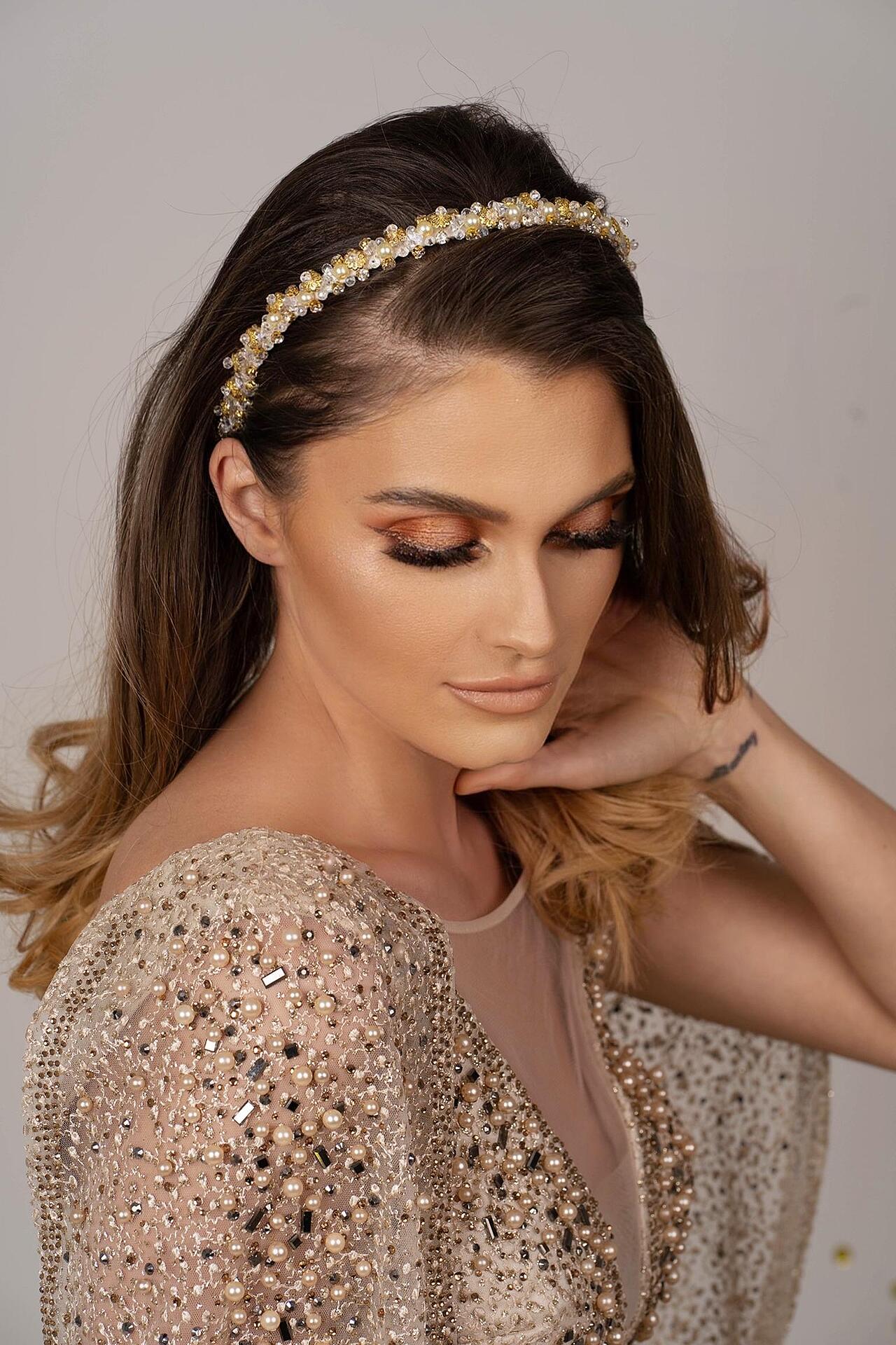 Диадема: Gold Flowers