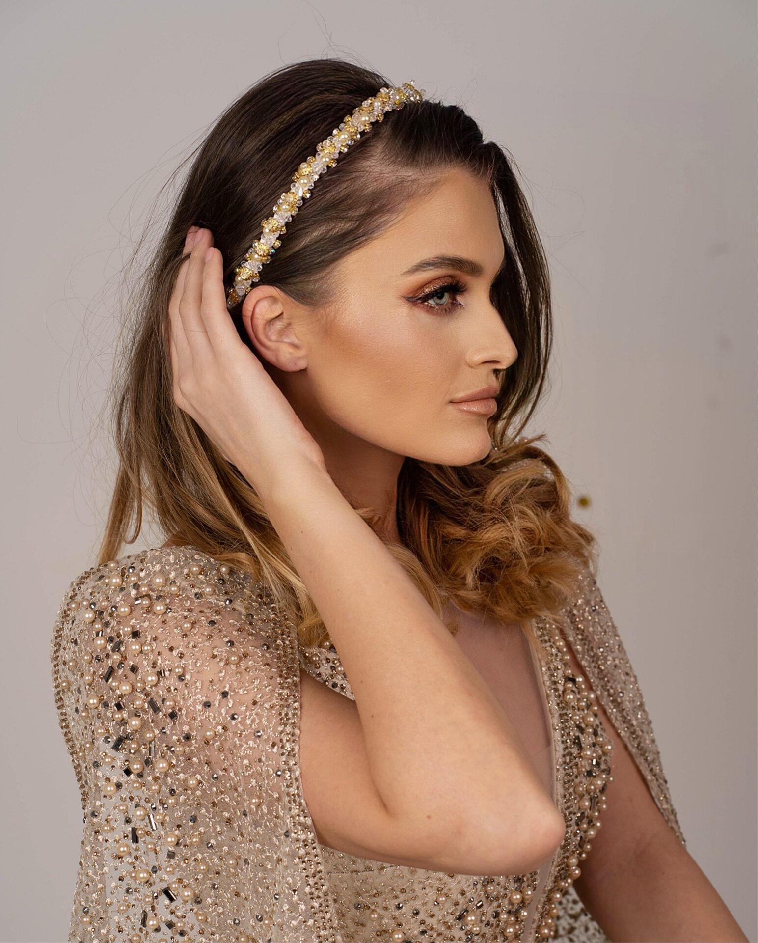 Диадема: Gold Flowers