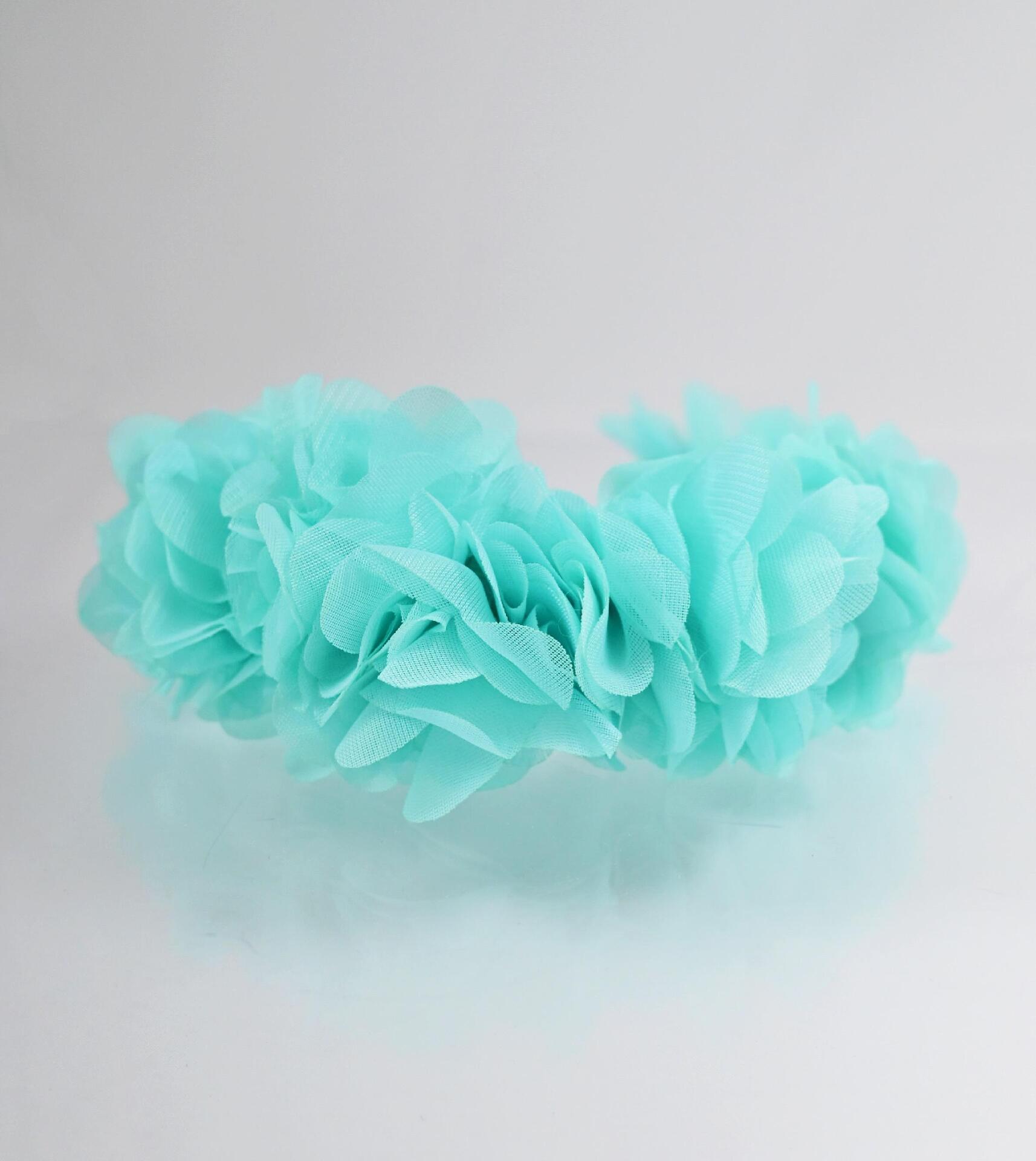 Диадема: Mint Light Flowers