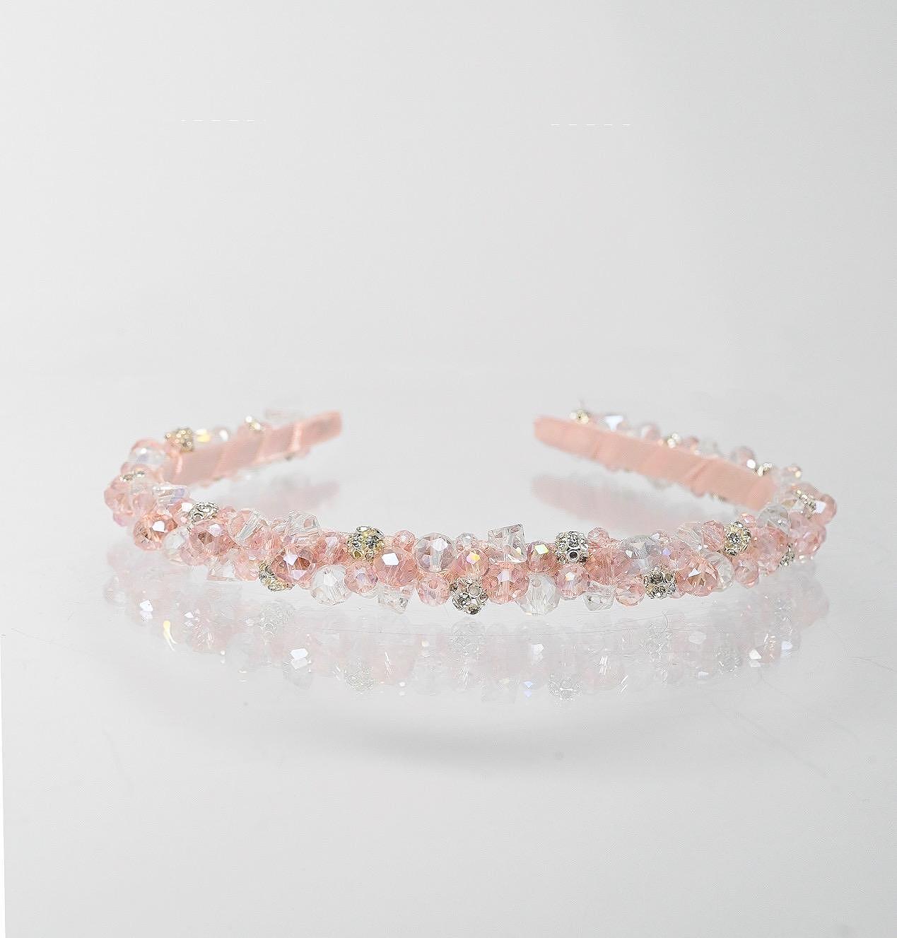 Диадема: Pink Crystals
