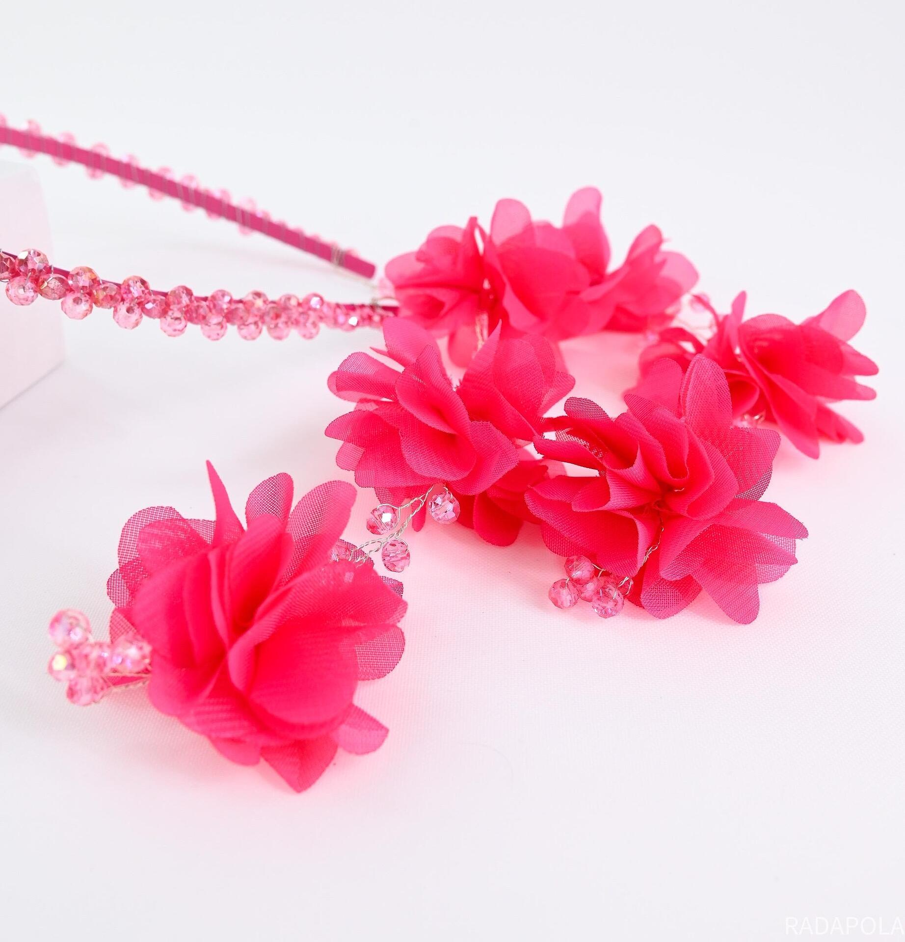 Диадема: Pink Hawaiian Flowers