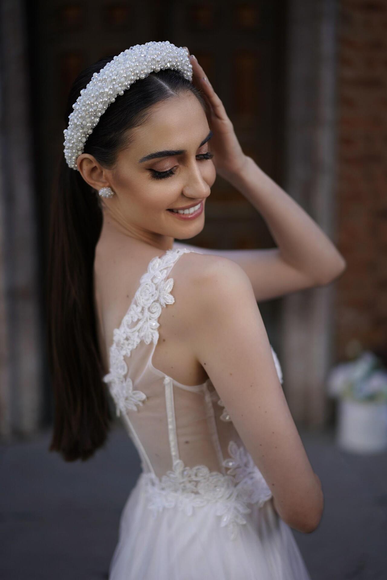 Диадема: Volume Pearl Headband
