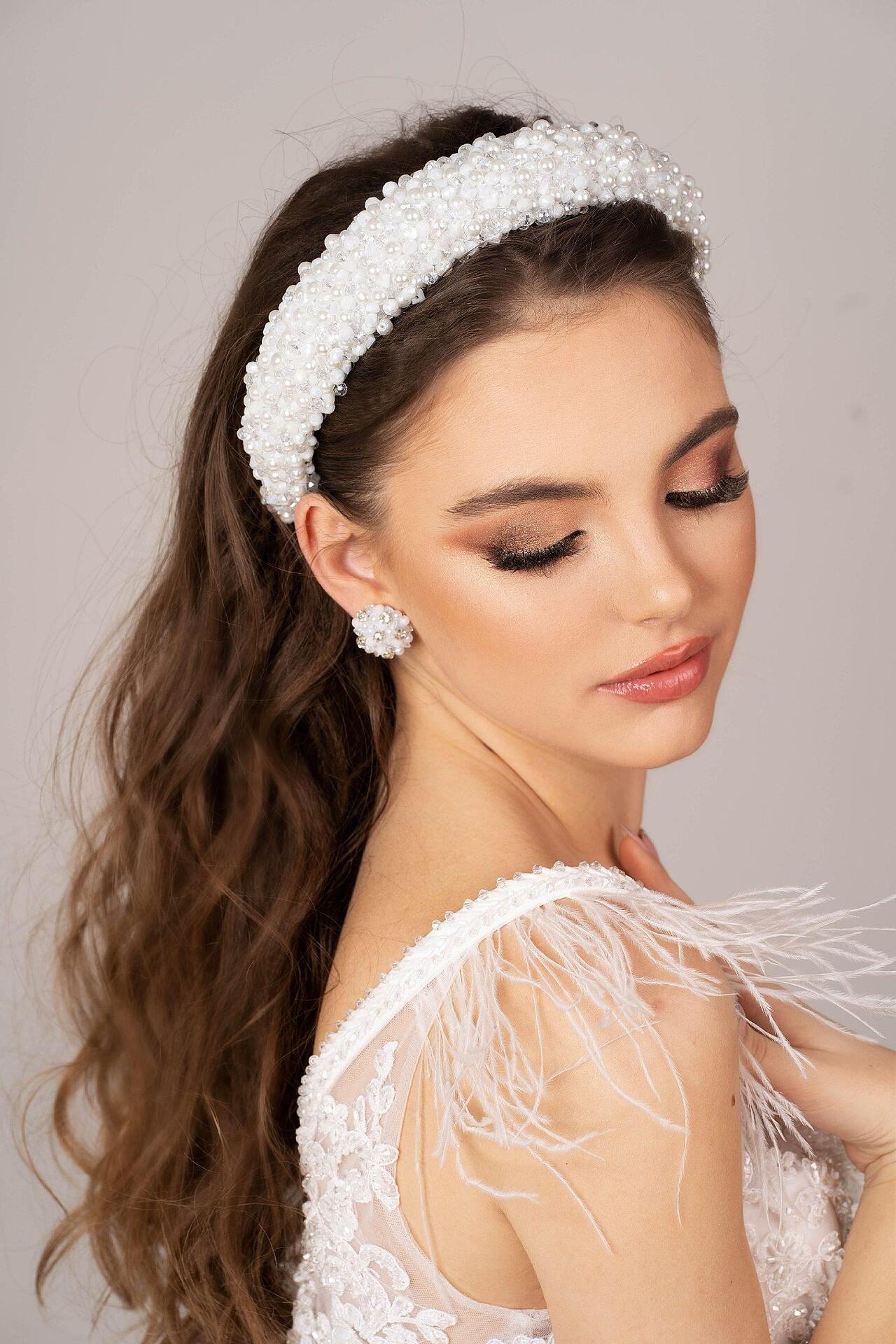 Диадема: Volume Pearl Headband