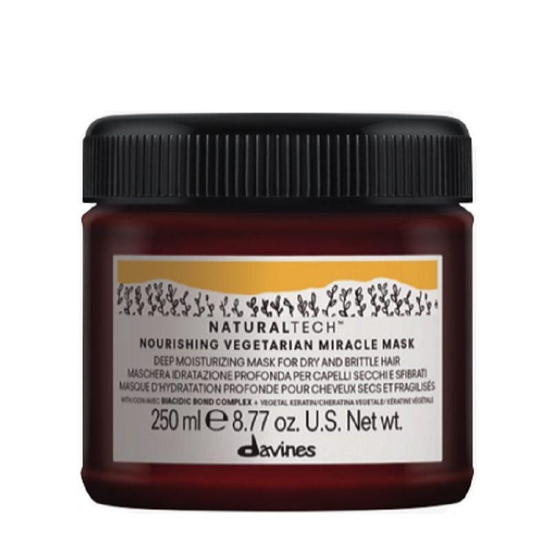 Дълбоко подхранваща и хидратираща маска за суха и чуплива коса Davines Nourishing Vegetarian Miracle Mask 250мл