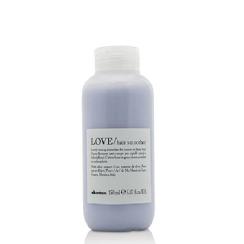 Изглаждащ анти-фриз крем за къдрава или непокорна коса DAVINES LOVE smoother 150ml