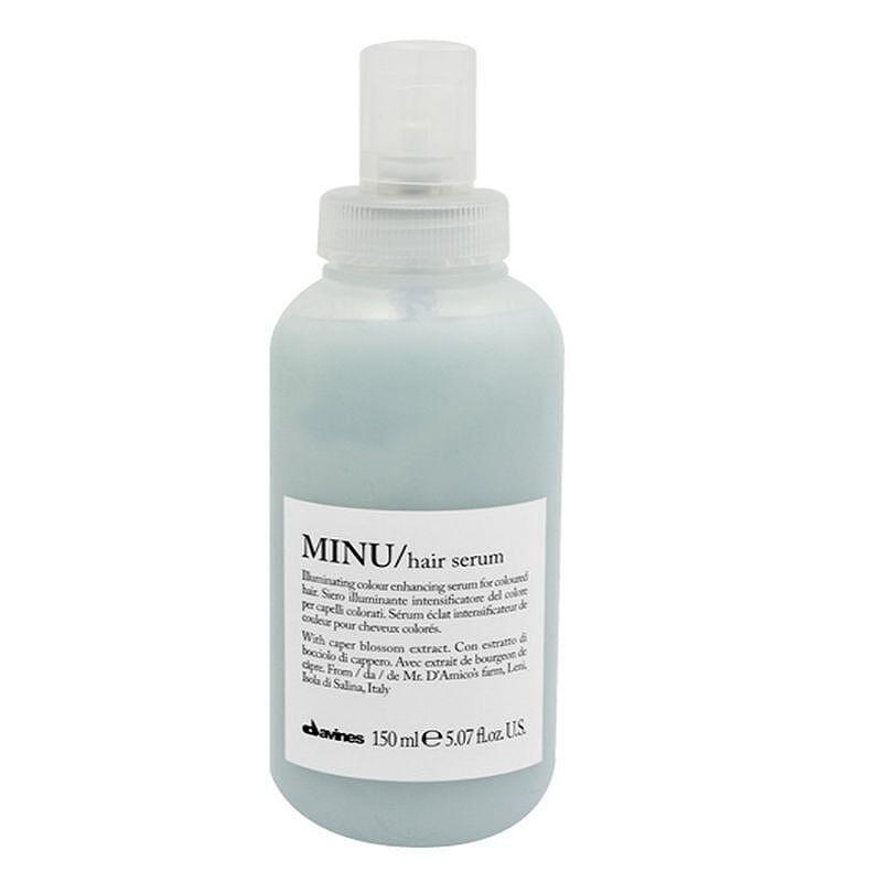Озаряващ серум за подсилване козметичния цвят на косата Davines MINU HAIR SERUM 150мл