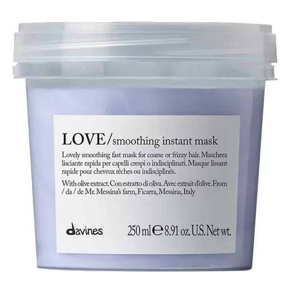 Изглаждаща маска за къдрава или непокорна коса DAVINES LOVE Mask 250ml