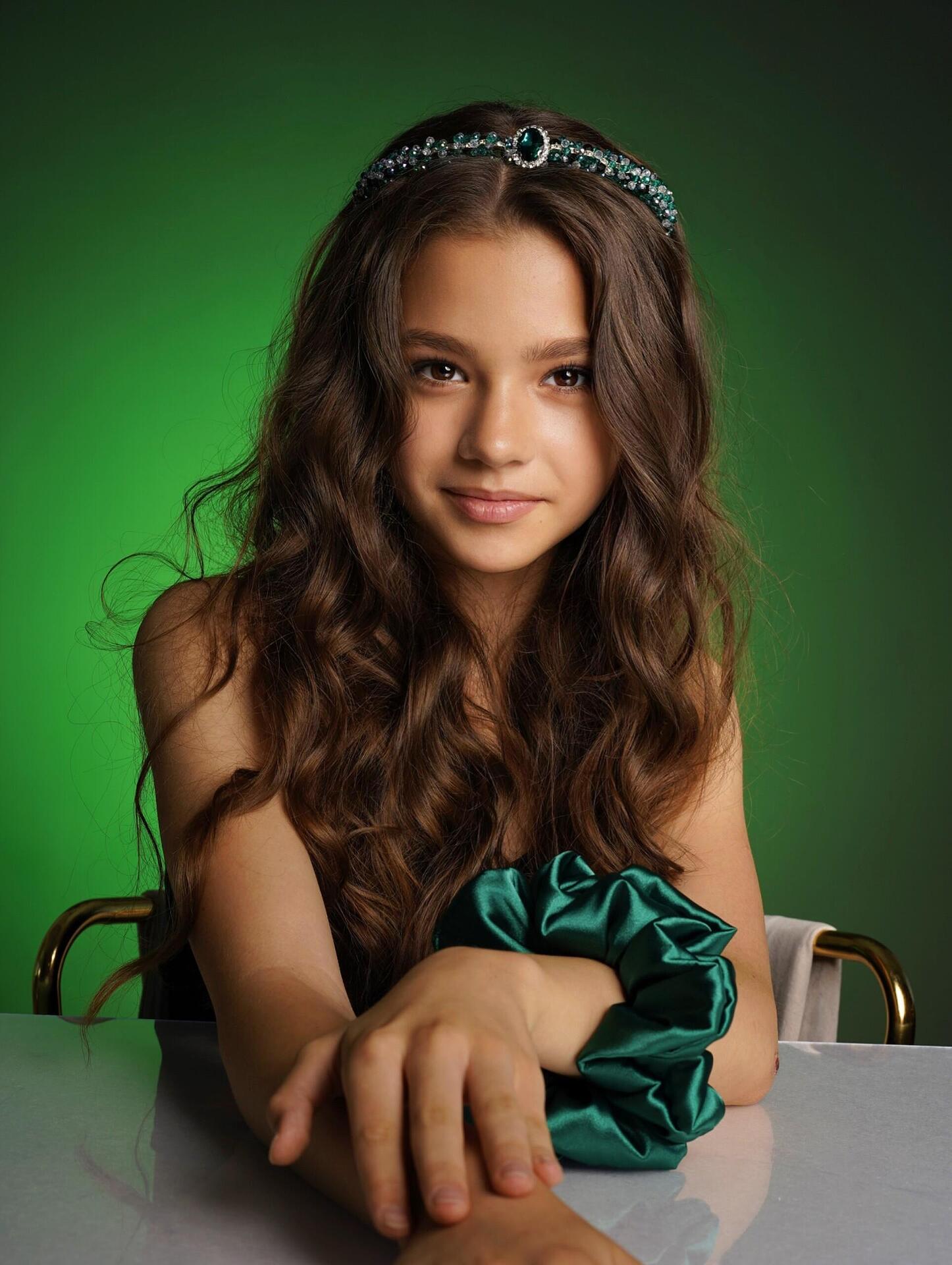 Скрънчи: Зелен Emerald