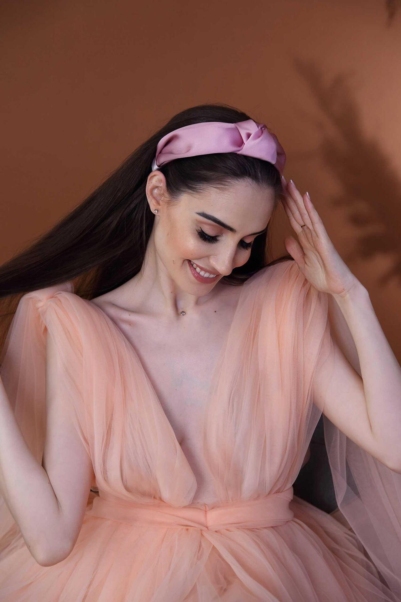 Сатенена диадема: Pink Soul
