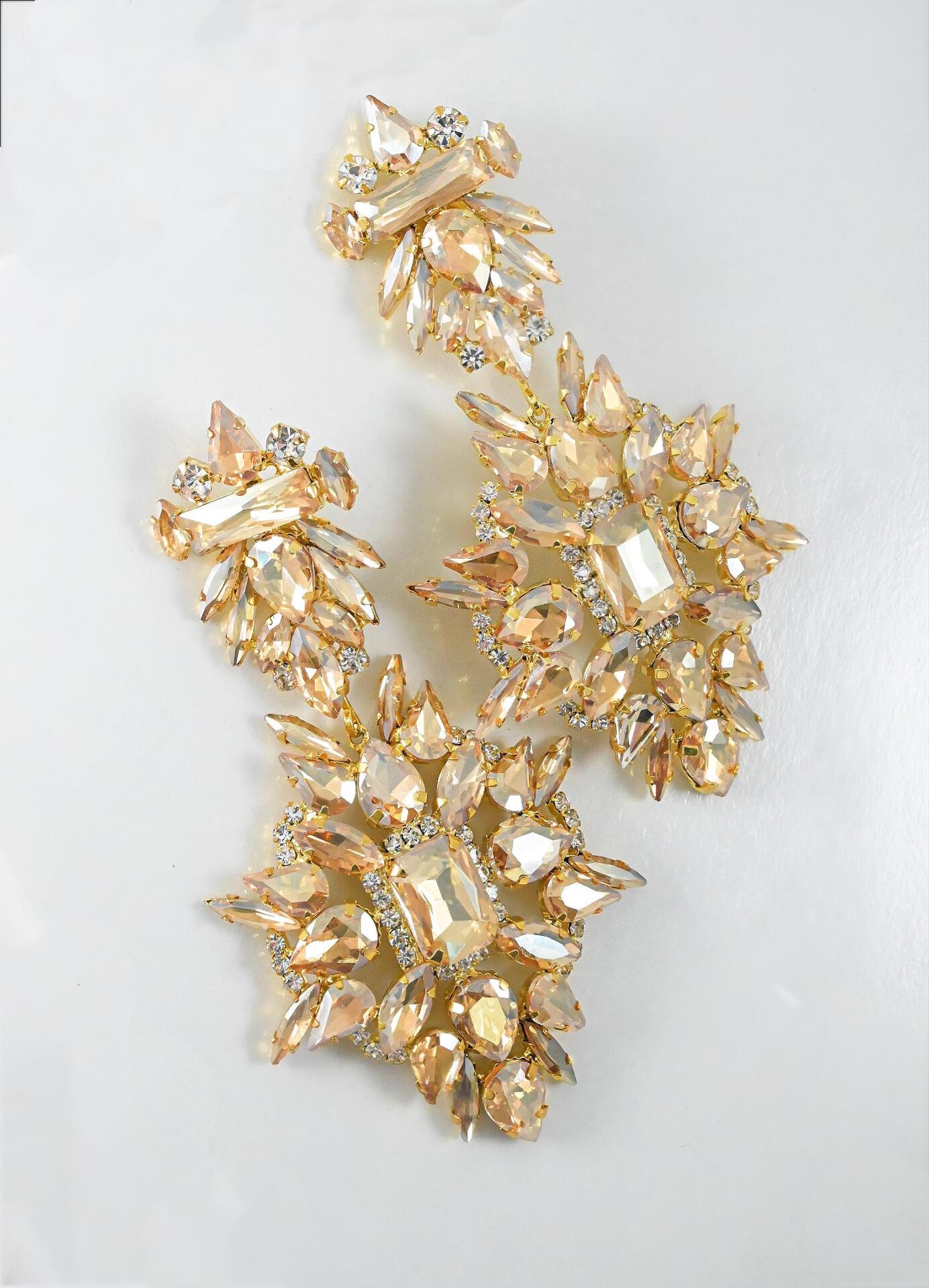 Обеци: Volume Gold Earrings